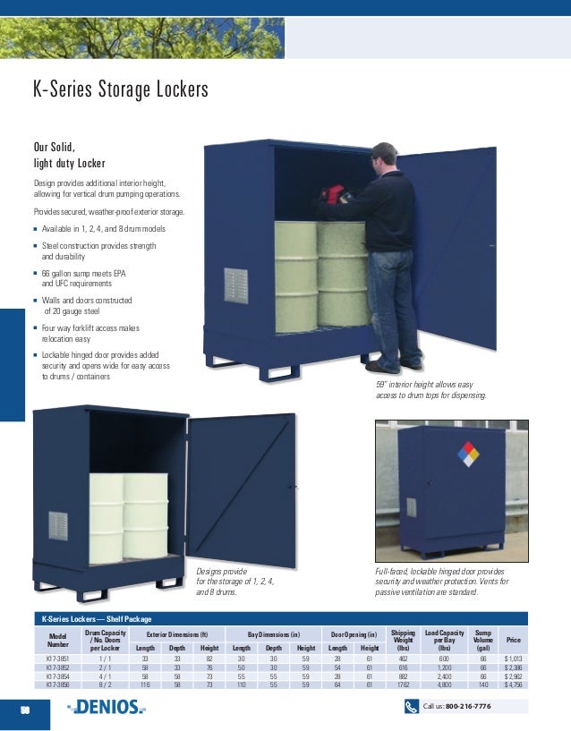 Introduction to Chemical Storage Lockers
