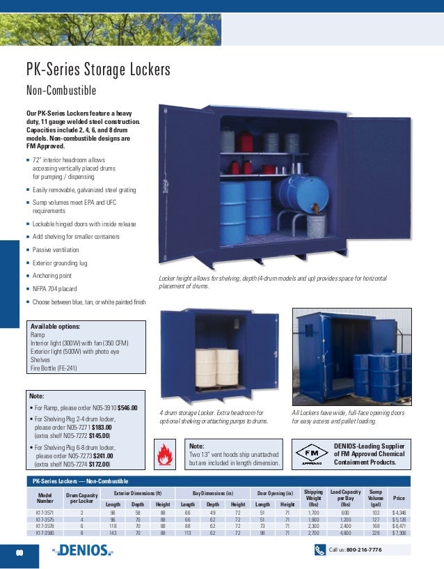Introduction to Chemical Storage Lockers