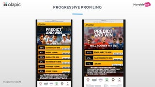 PROGRESSIVE PROFILING
#DigitalTrendsOM
 