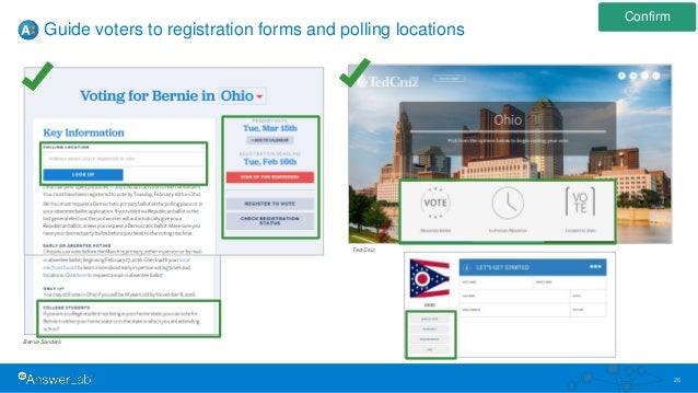 Ux Race To The White House Campaign Site Best Practices