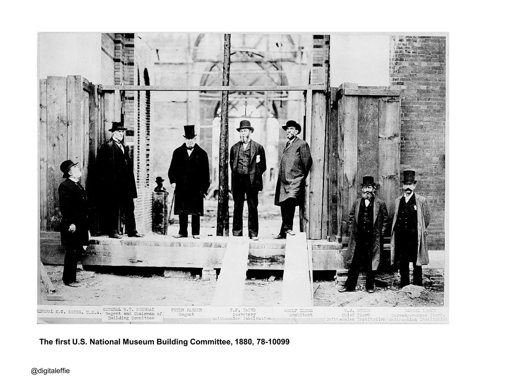 @digitaleffie
The first U.S. National Museum Building Committee, 1880, 78-10099
 
