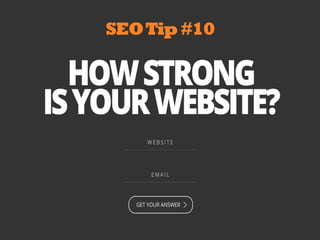 SEOTip #10
 