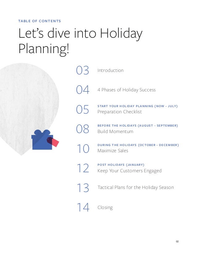 facebook marketing holiday planning guide 2016 facebook marketing holiday planning guide 2016