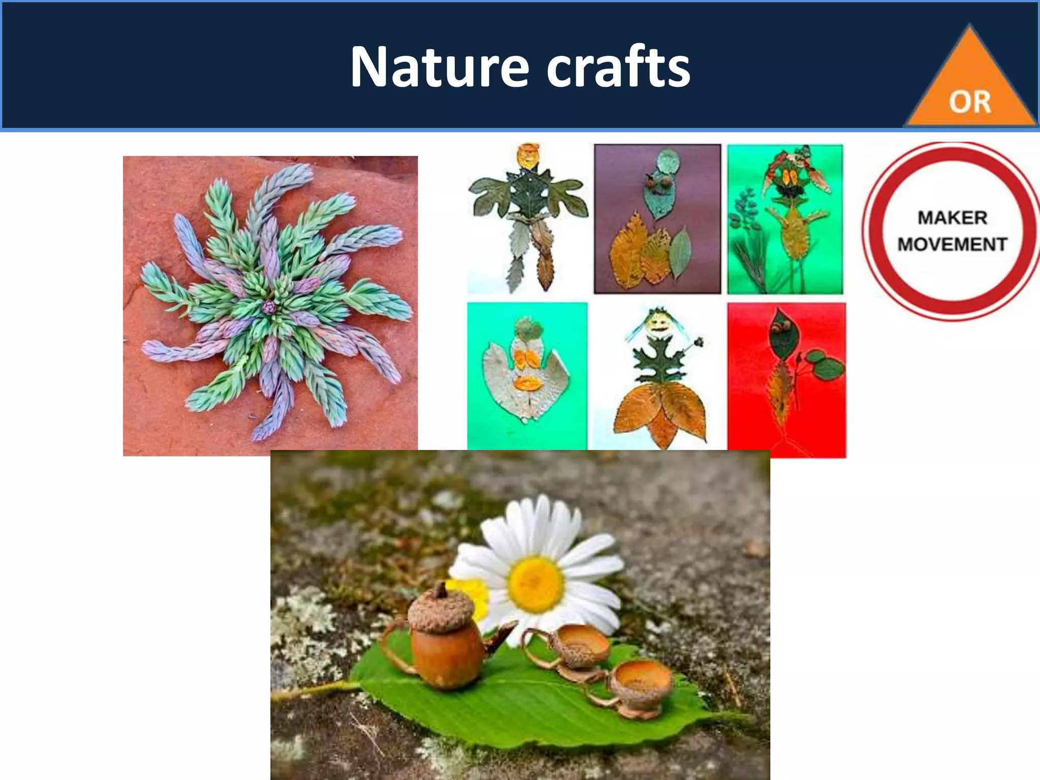 Nature crafts
 