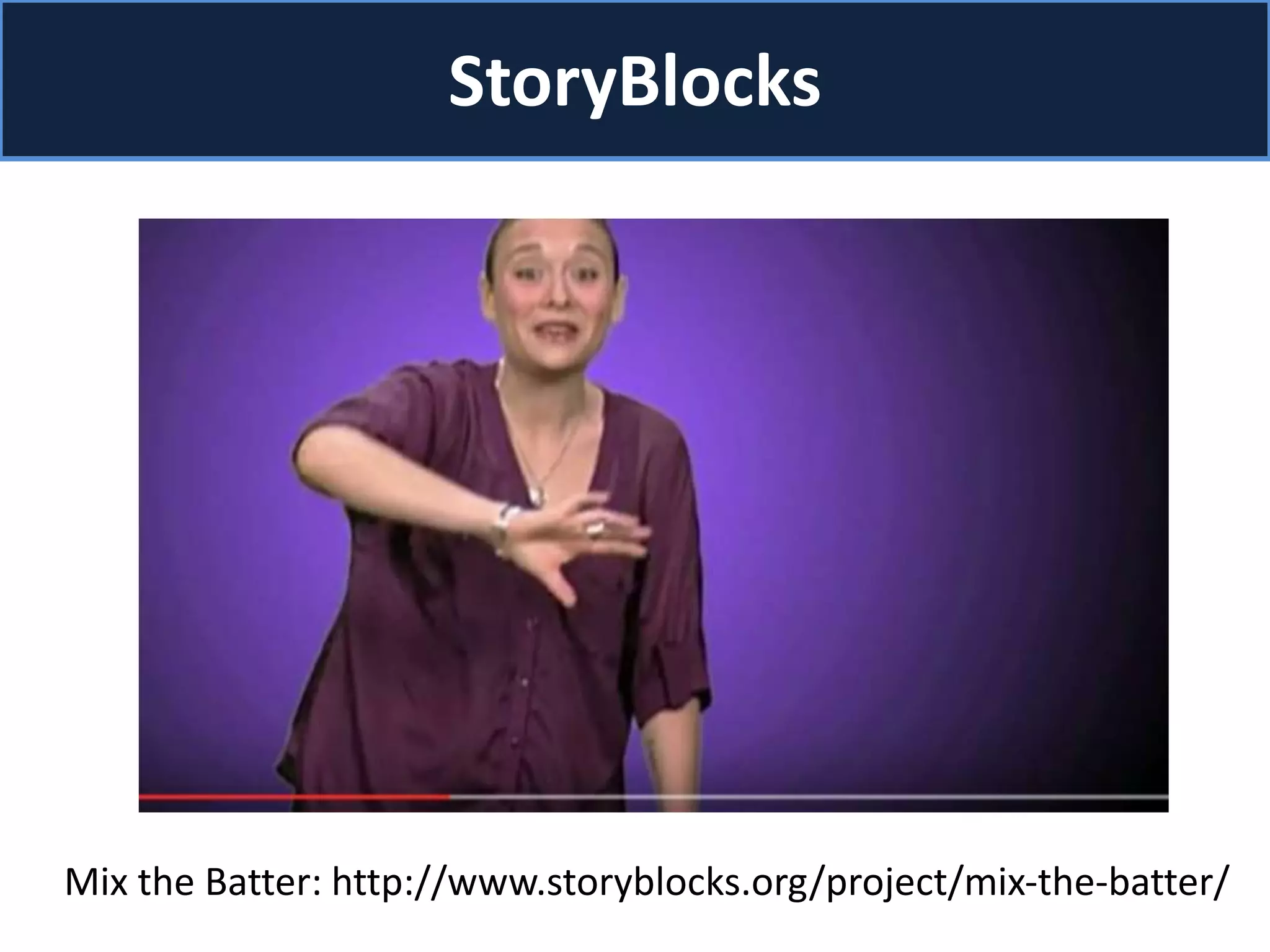 StoryBlocks
Mix the Batter: http://www.storyblocks.org/project/mix-the-batter/
 