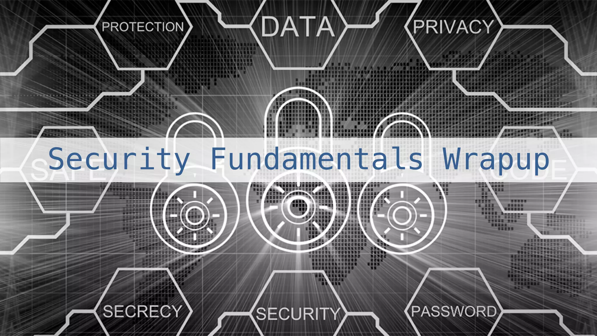 Security Fundamentals Wrapup!
 