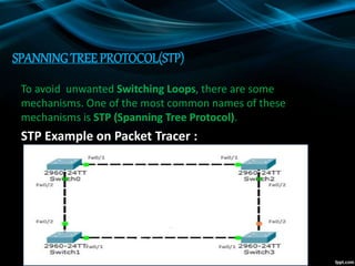 summer training report on Computer network and Cisco packet tracer | PPTX