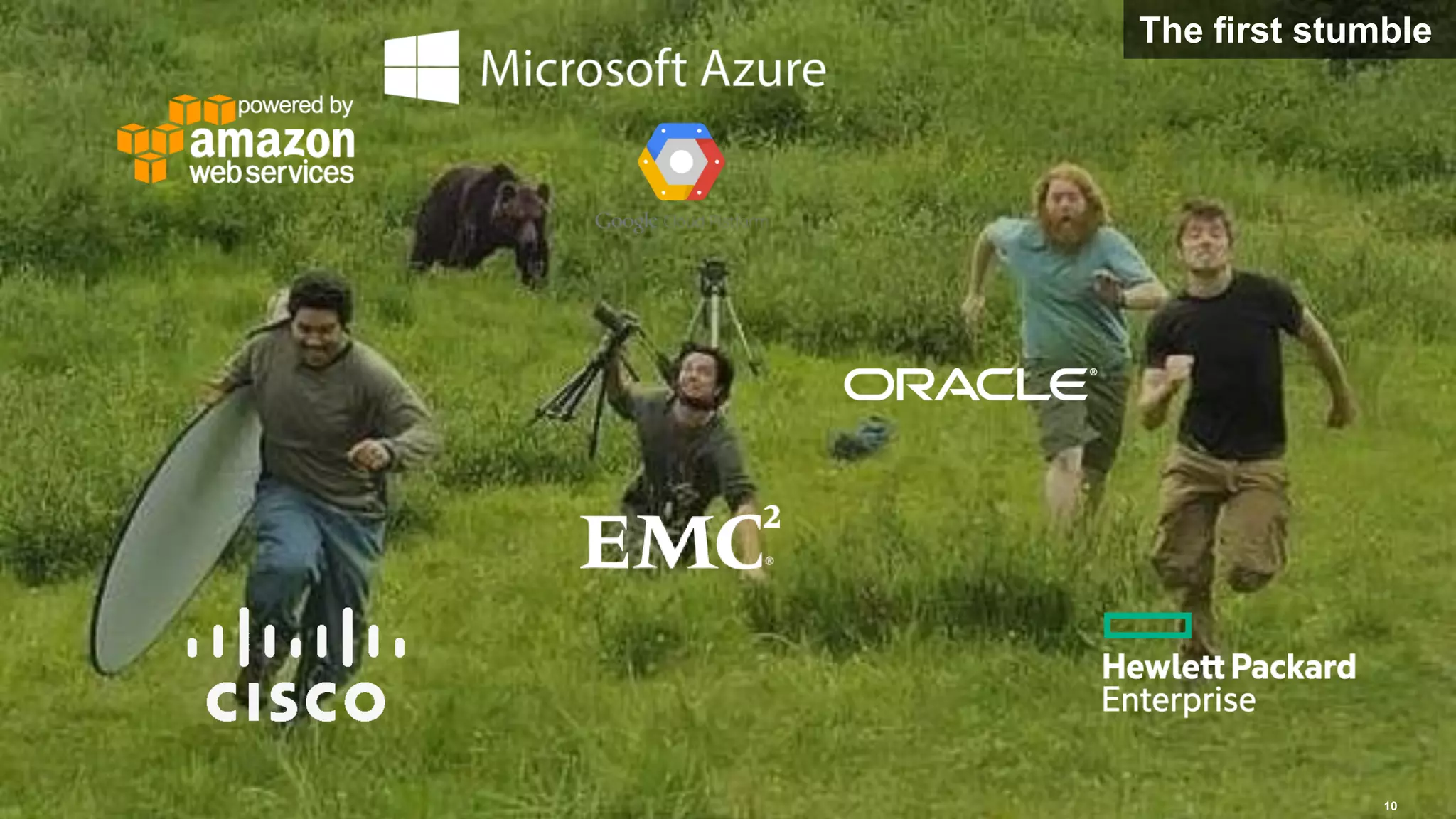 2016 Flash Memory Summit 10
The first stumble
 