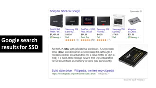 2016 Flash Memory Summit
Google search
results for SSD
 