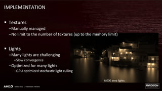 [2016 GDC] Multiplatform GPU Ray-Tracing Solutions With FireRender and ...