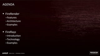[2016 GDC] Multiplatform GPU Ray-Tracing Solutions With FireRender and ...