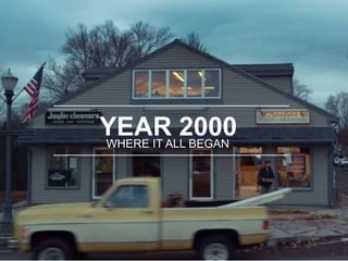 YEAR 2000WHERE IT ALL BEGAN
 