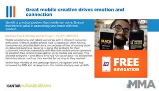 13
Netshoes ‘Free & Unlimited Internet Access’ – SILVER, SMARTIES
Mobile smartphone and tablet use brings with it inherent...