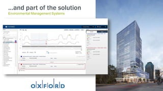 Environmental Management Systems
…and part of the solution
 