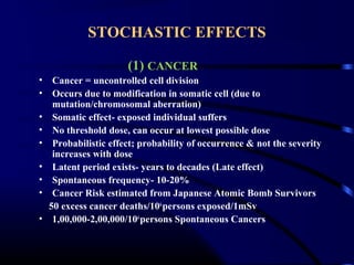 2018 HM - RADIATION BIOLOGICAL EFFECT | PPT