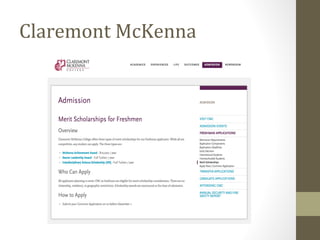 Claremont McKenna
 