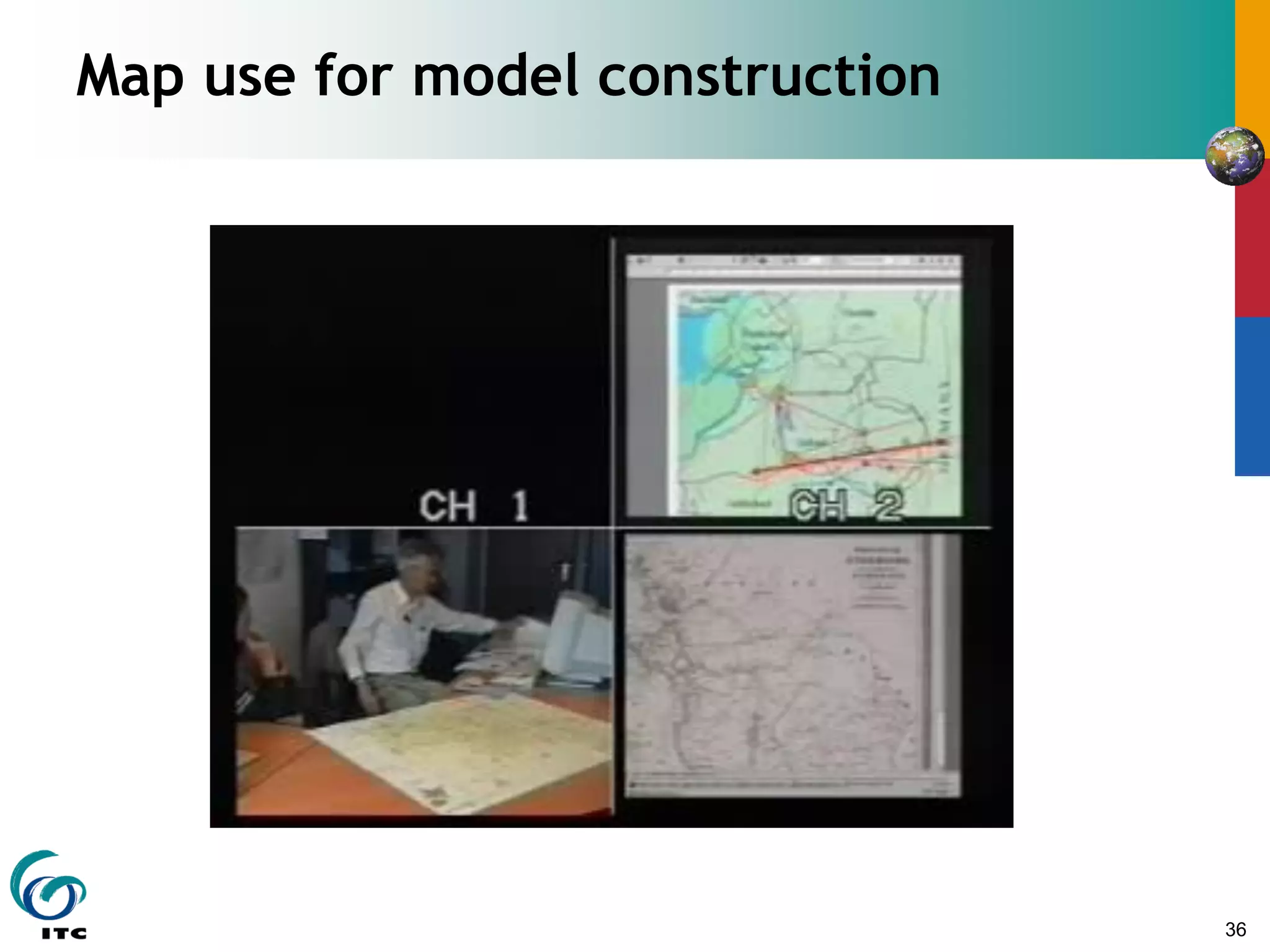 36
Map use for model construction
 