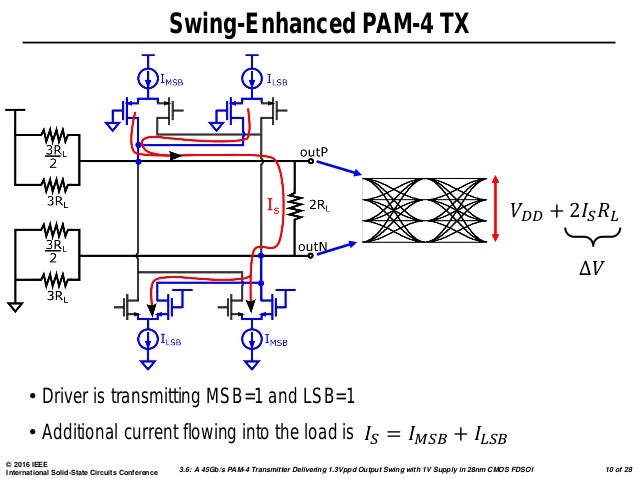 A 45Gb/s PAM-4 Transmitter Delivering 1.3Vppd Output Swing with 1V su…