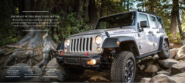 2016 Jeep Wrangler Vehicle Brochure