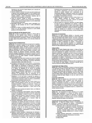 429.384 GACETA OFICIAL DE LA REPÚBLICA BOLIVARIANA DE VENEZUELA		 Martes26dejuliode2016
 