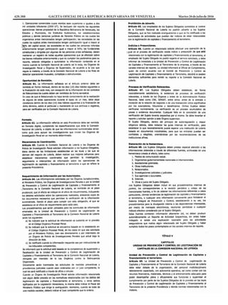 429.388 GACETA OFICIAL DE LA REPÚBLICA BOLIVARIANA DE VENEZUELA		 Martes26dejuliode2016
 