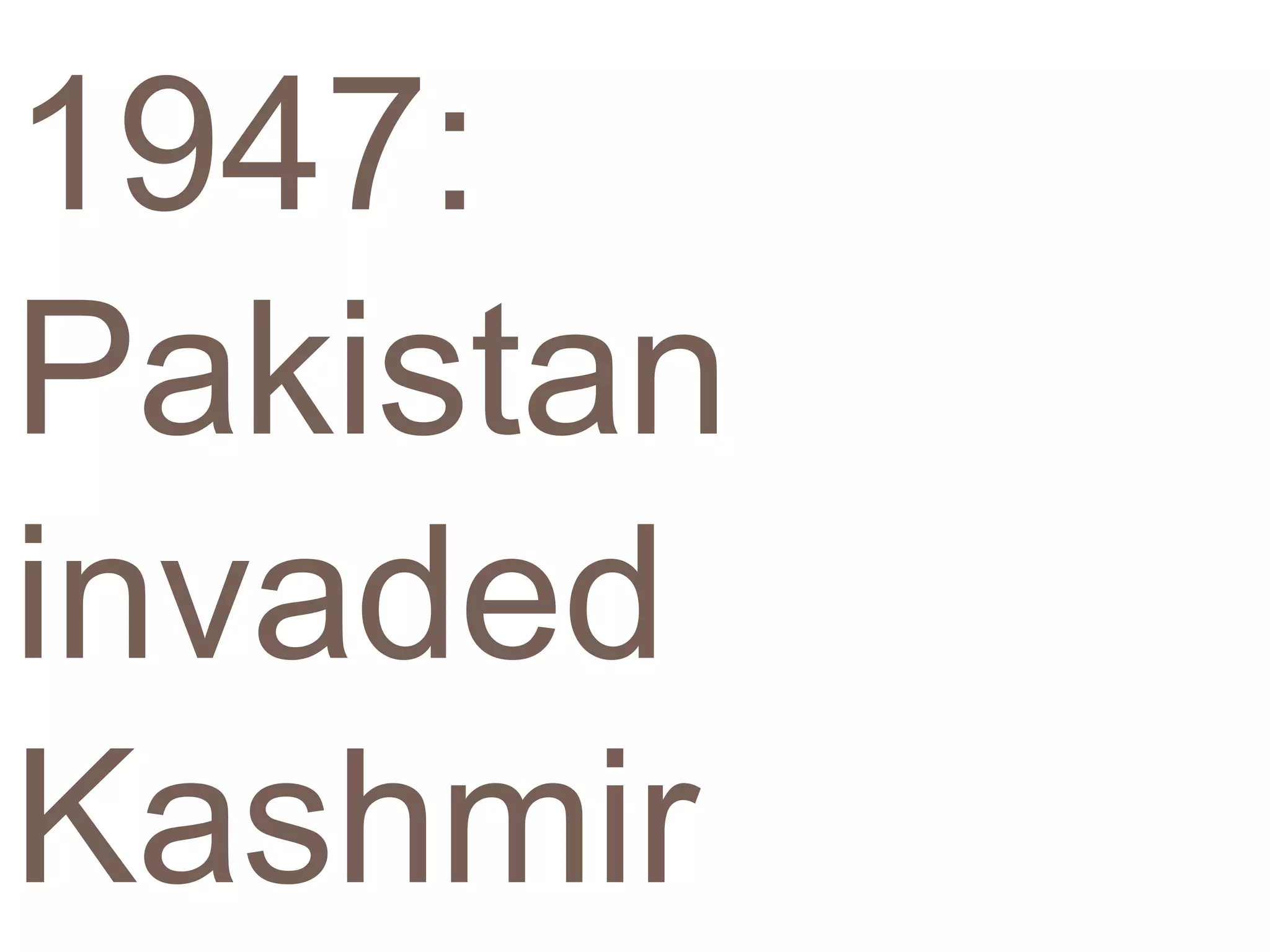 2016KashmirPowerPointSTUDENTVERSION.ppt | Geography | Science