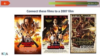 Collected Works – asKQAnce 2014Jan Open 20164.
Connect these films to a 2007 film
 