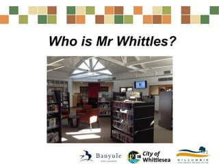 Who is Mr Whittles?
 