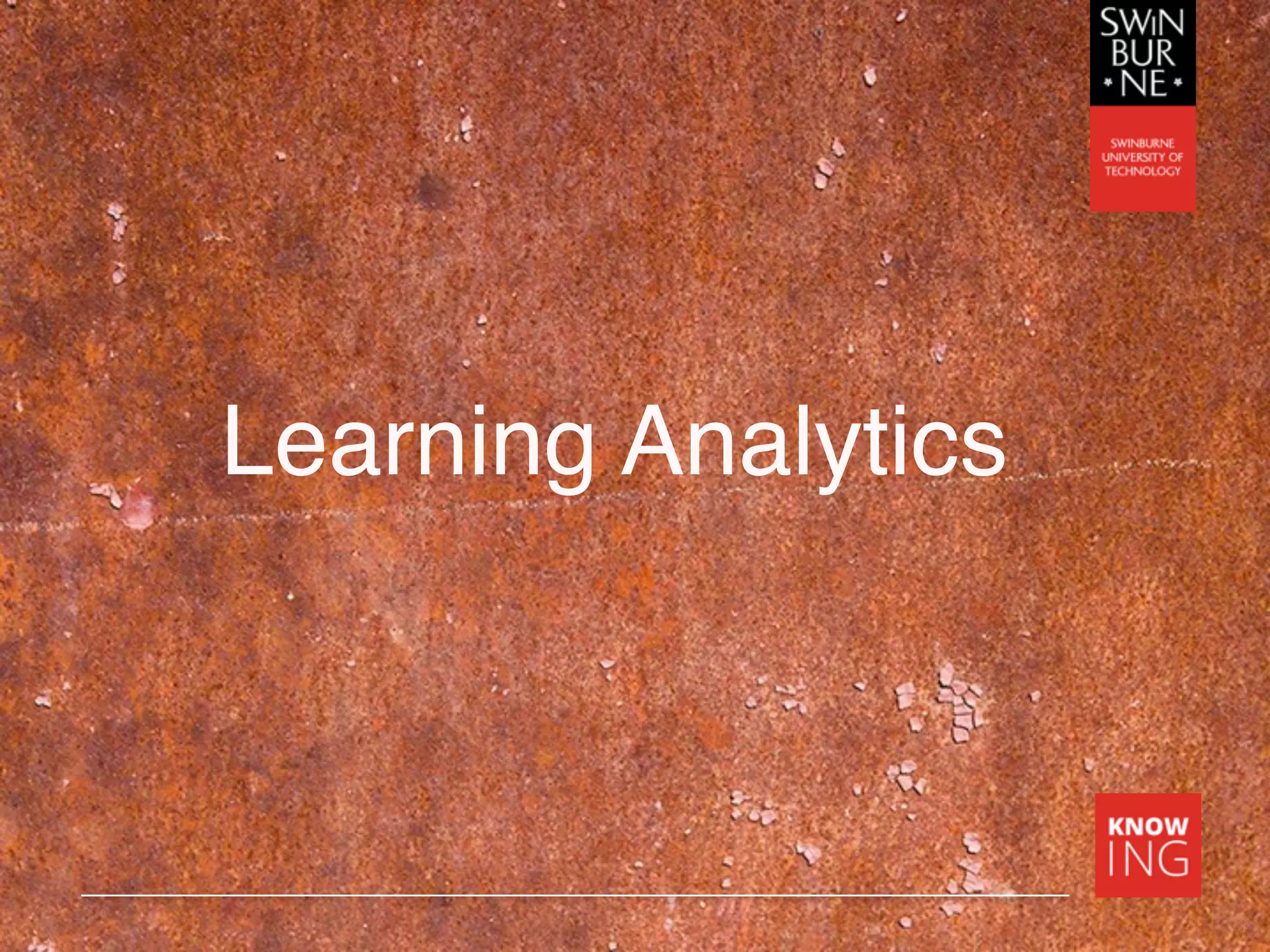 Learning Analytics