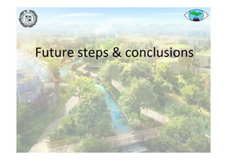Future	steps	&	conclusions	
 