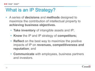 Ip Strategy Example Intellectual Property Strategies | PPTX