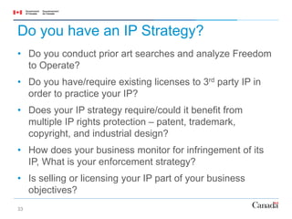 Ip Strategy Example Intellectual Property Strategies | PPTX