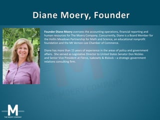 The Moery Company Corporate Profile 2016