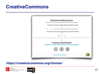 17
https://creativecommons.org/choose/
CreativeCommons
 