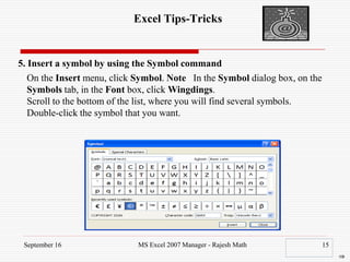 2016 ms excel_bm | PDF