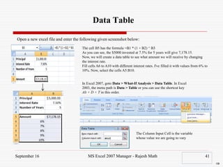 2016 ms excel_bm | PDF