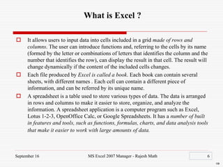2016 ms excel_bm | PDF