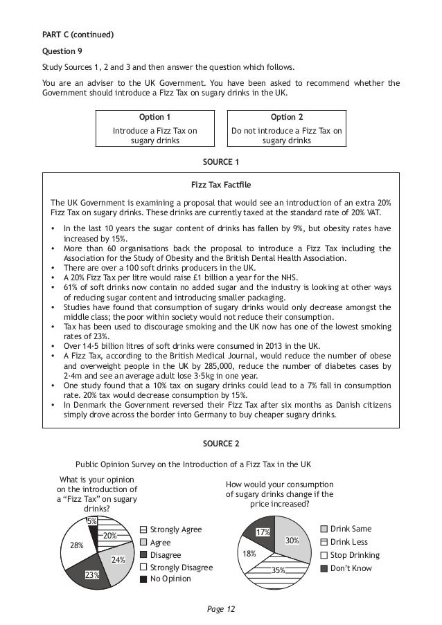 2016 National 5 modern studies exam