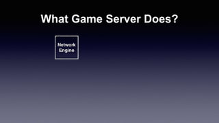 What Game Server Does?
 