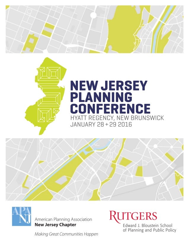 2016 New Jersey Planning Conference Program