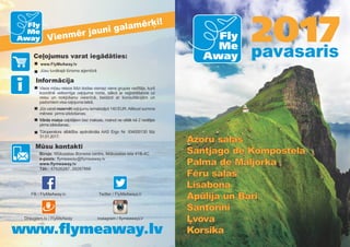FlyMeAway katalogs 2017 pavasaris