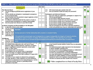 Research ethics and the RD1 ethics form - RDP 09-11-16 | PPTX