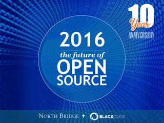 +
SOURCE
OPEN
2016
the future of
 