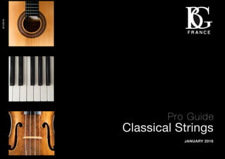 1
Pro Guide
Classical Strings
JANUARY 2016
8/1/2016
 