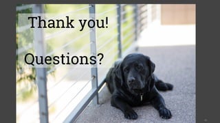 Thank you!
Questions?
45
 