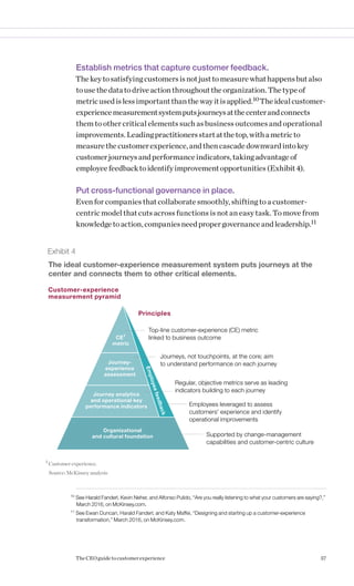 2016 q3 McKinsey quarterly - elevating the customer experience | PDF