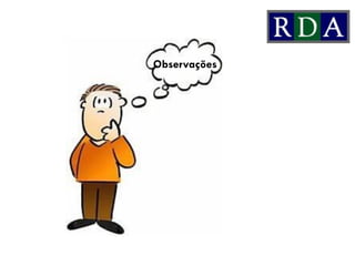 Observações
 