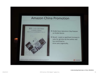 Understanding Book Sales in China / BEA2016
2016/5/23 45JEPA Seminar 2016 Digital Tugboat Inc.
 