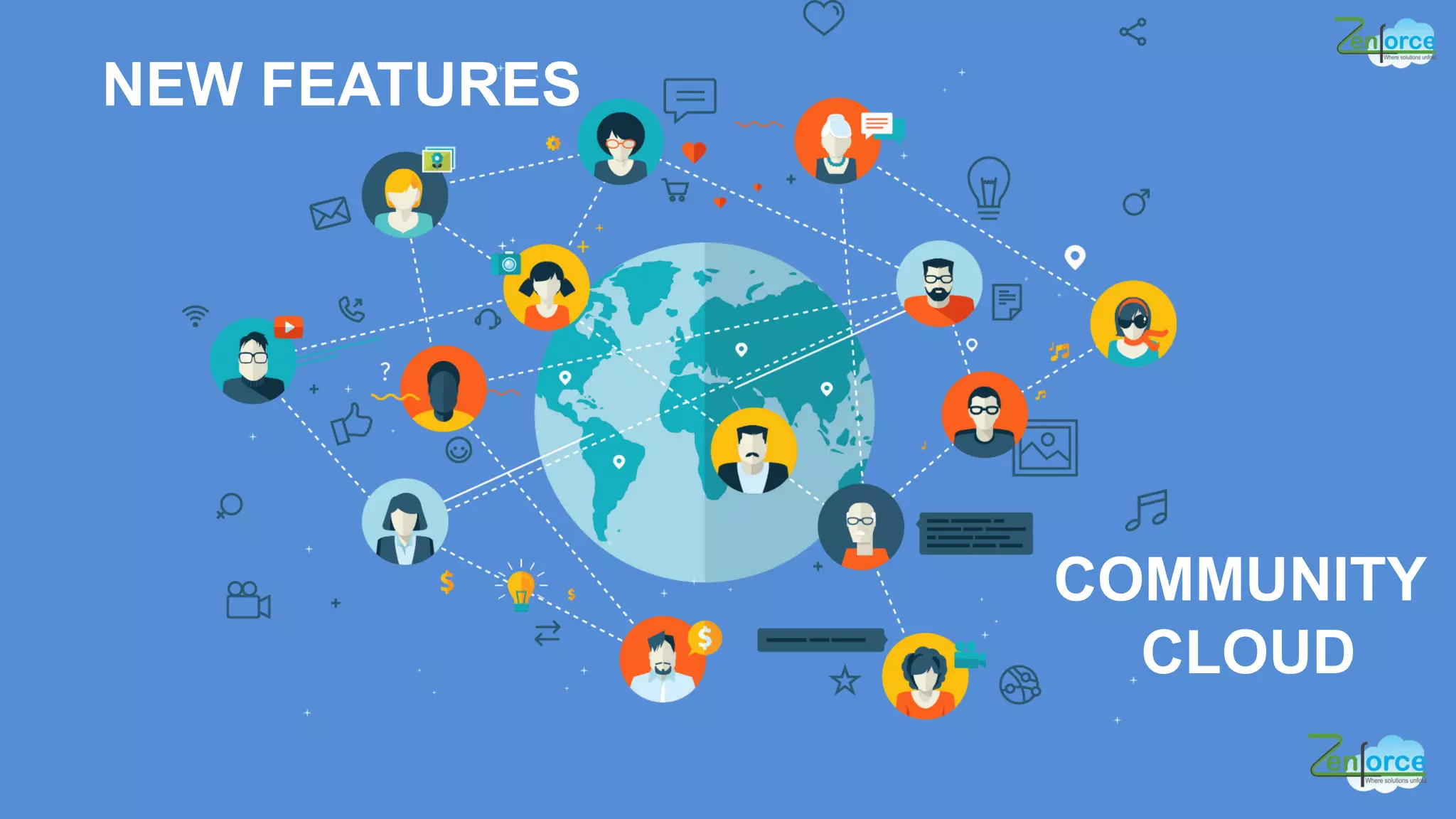 NEW FEATURES
COMMUNITY
CLOUD
 