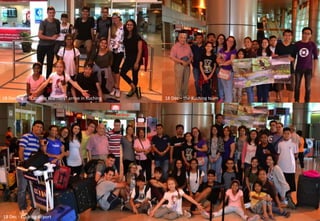 18 Dec – the “Canning Warriors” arrive in Kuching
18 Dec - Kuching airport
18 Dec – the Kuching team
 